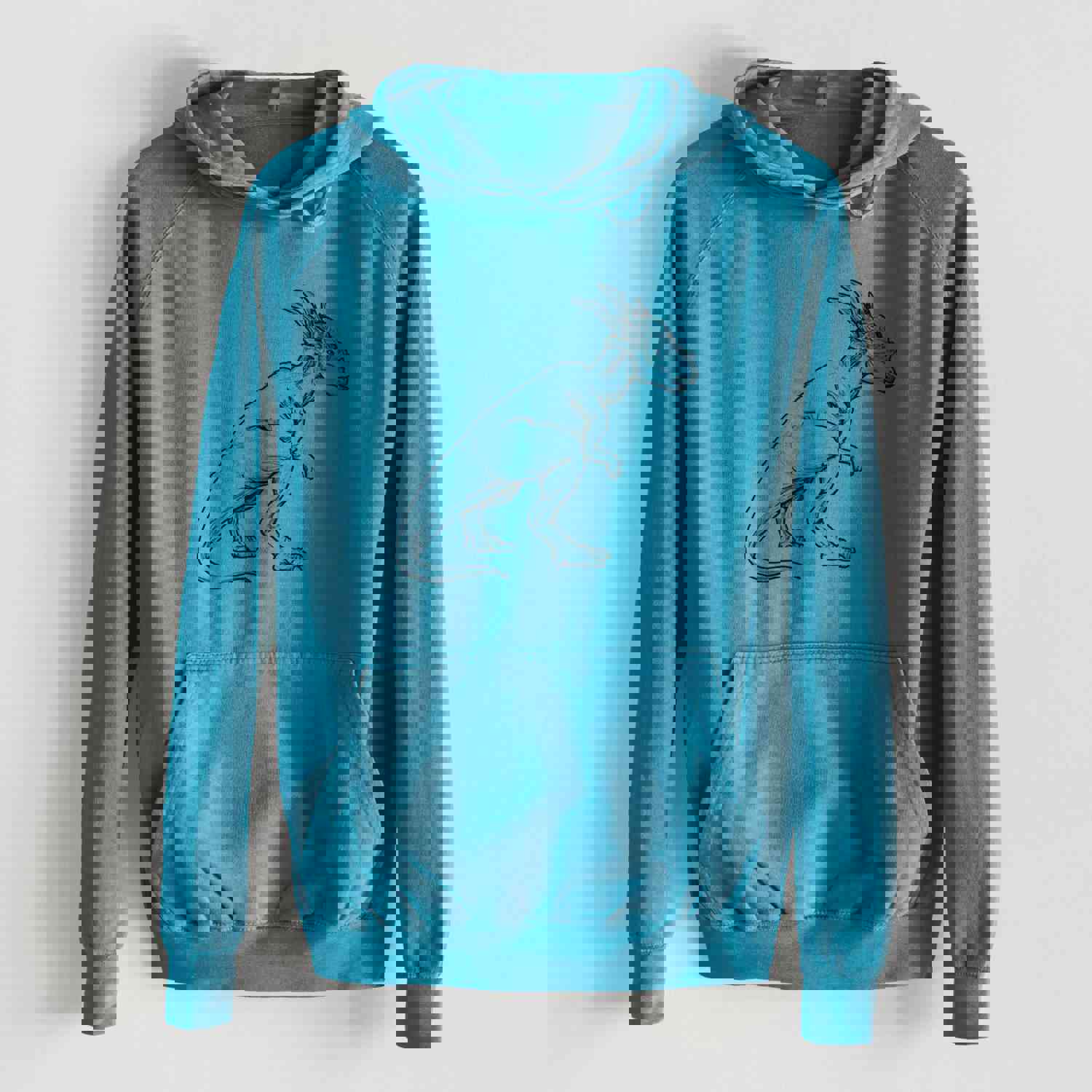 Stygimoloch - Mid-Weight Unisex Vintage 100% Cotton Hoodie