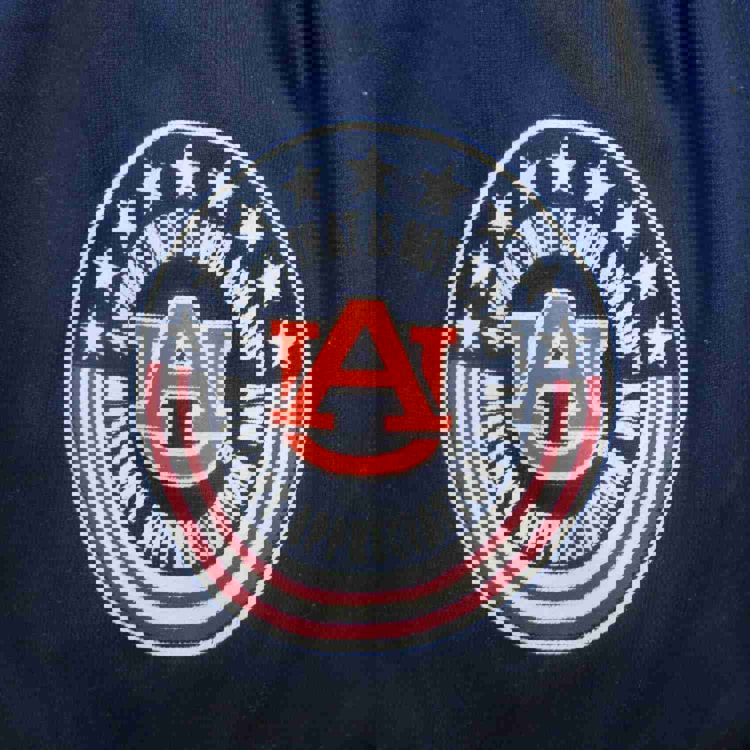 Under Armour Men's Blue Short Sleeve Crew Neck T-Shirt with Spell Out Logo