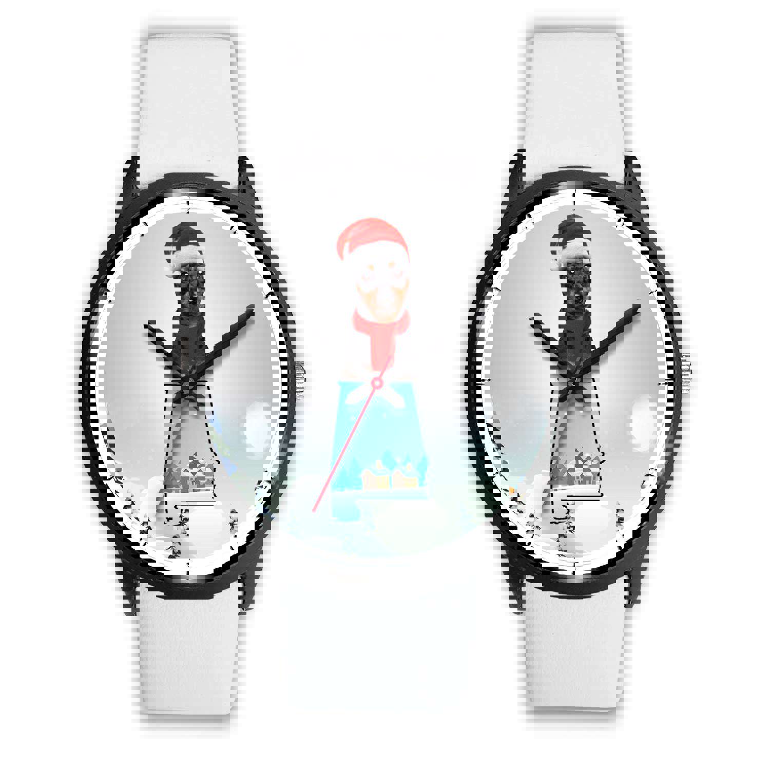 Miniature Pinscher Alabama Christmas Special Wrist Watch