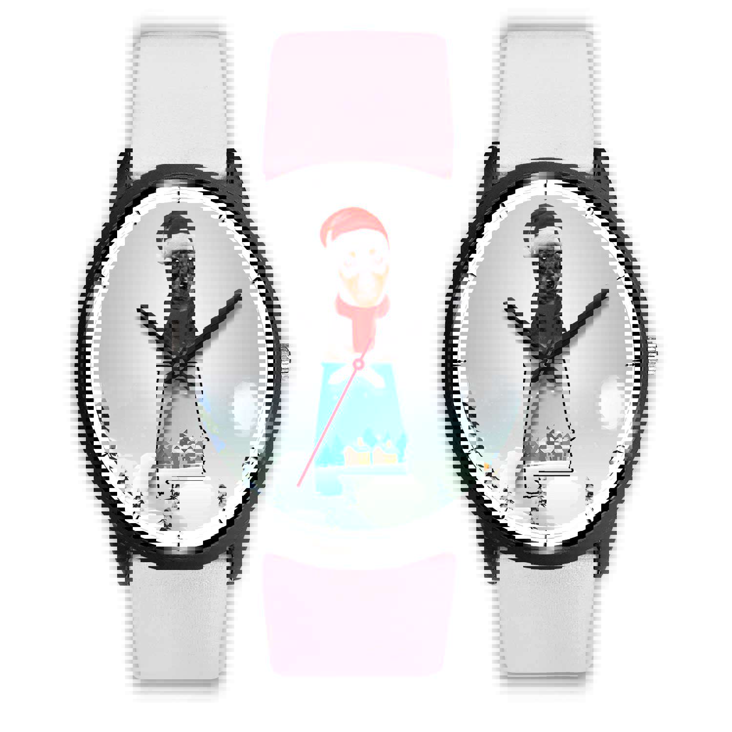 Miniature Pinscher Alabama Christmas Special Wrist Watch