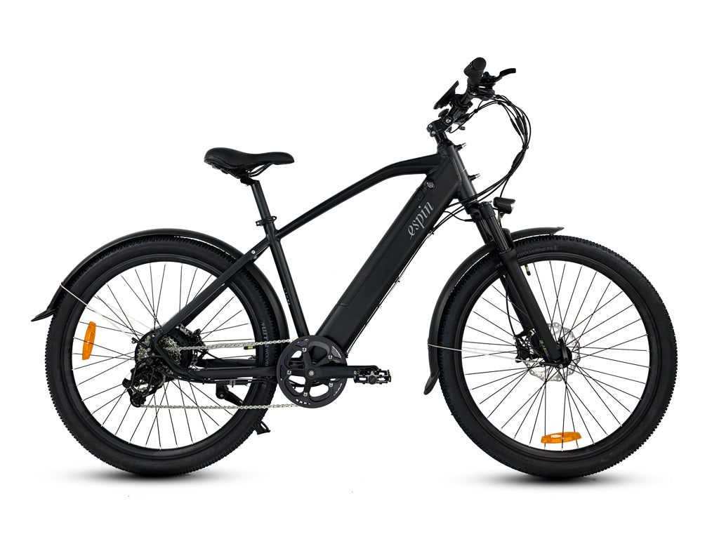 Sport Electric Bike - 500W Geared Hub, Cobalt Blue & Black