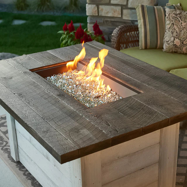Outdoor Greatroom Company Alcott Rectangular Gas Fire Pit Table