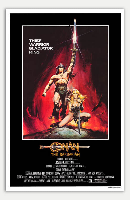 Conan the Barbarian - 11 x 17 Movie Poster (1982 Reprint)