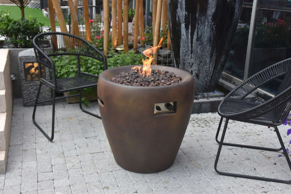 Lincoln Outdoor Fire Pit - Liquid Propane Fire Pit Table