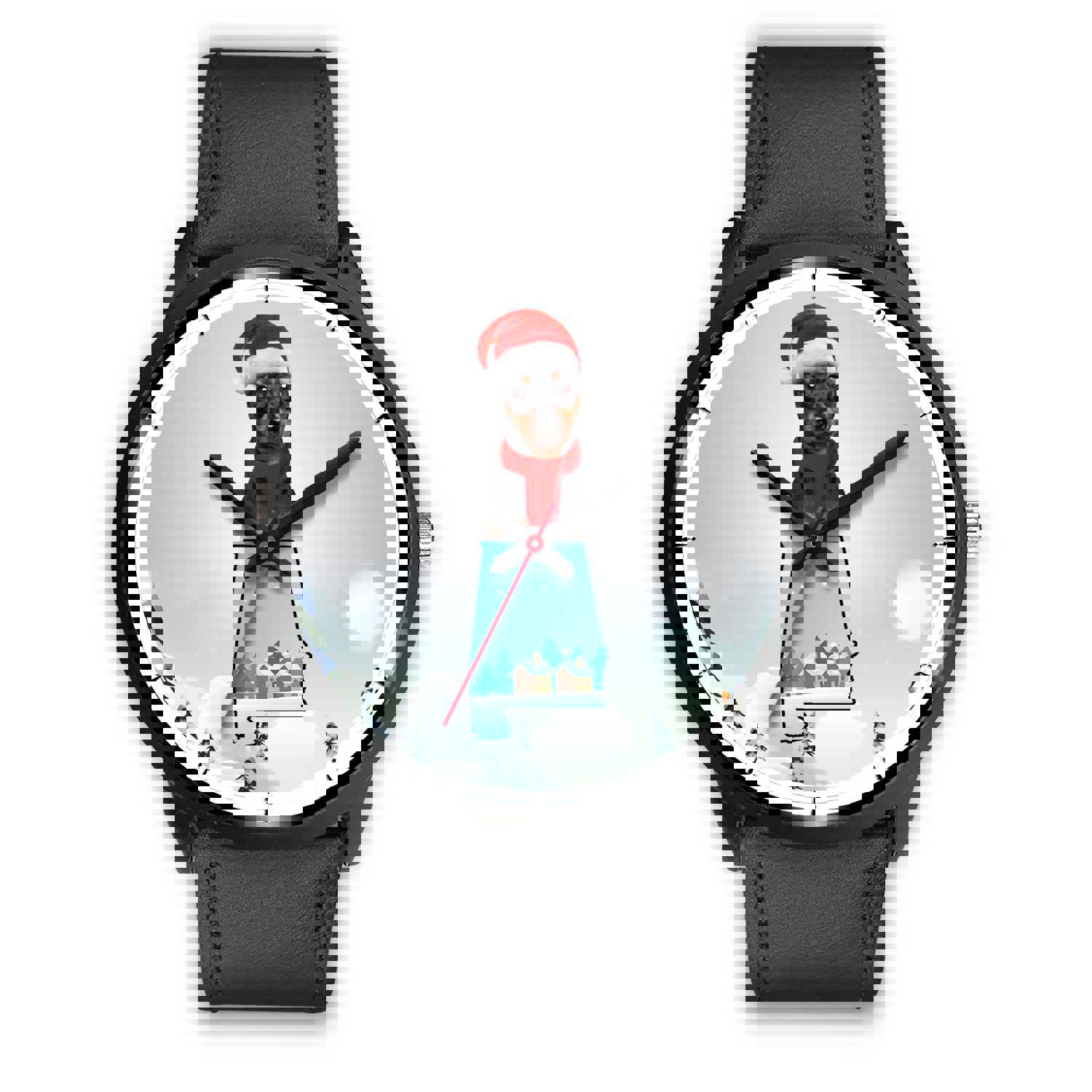 Miniature Pinscher Alabama Christmas Special Wrist Watch