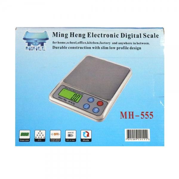 MH-555 6kg / 0.1g 2.2inch Display High Precision Electronic Scale Gold Jewelry Scale