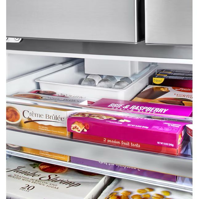 LG Craft Ice Smart WiFi Enabled 27.8-cu ft 4-Door French Door Refrigerator with Dual Ice Maker