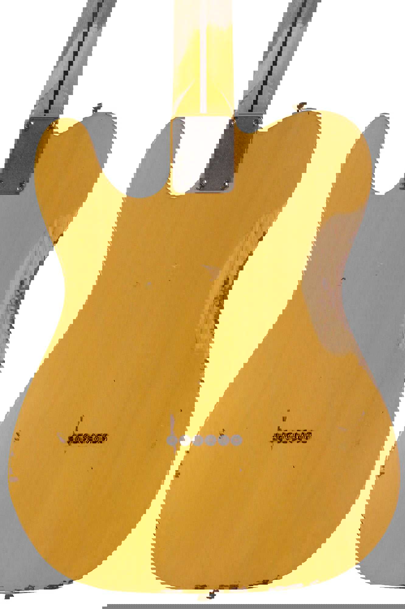 Nash T-52 Guitar, Butterscotch Blonde, Boat Neck, Medium Aging
