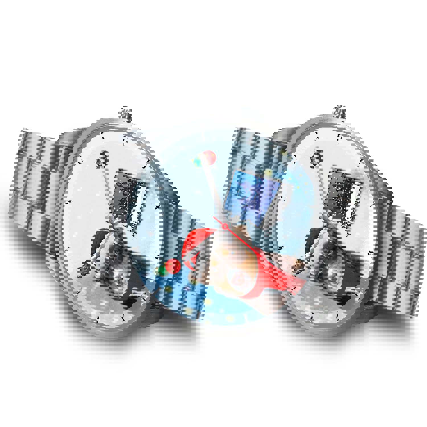 Miniature American Shepherd Arizona Christmas Special Wrist Watch