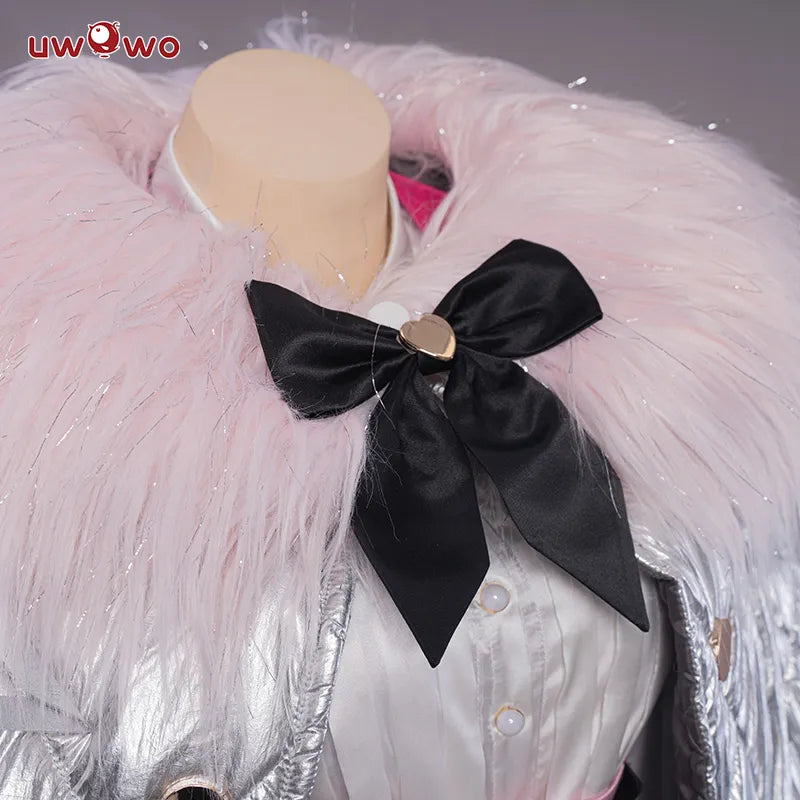 UWOWO Tamamo Cosplay Cape Vitch Stage 4 Costume Cloak Anime Jacket for Fate/Grand Order FGO 6th Anniversary