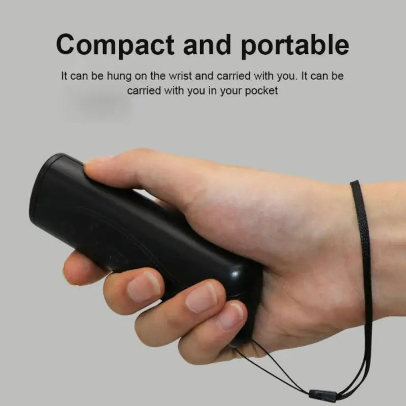 3 In 1 Pet Dog Repeller Anti Barking Device with LED Flashlight