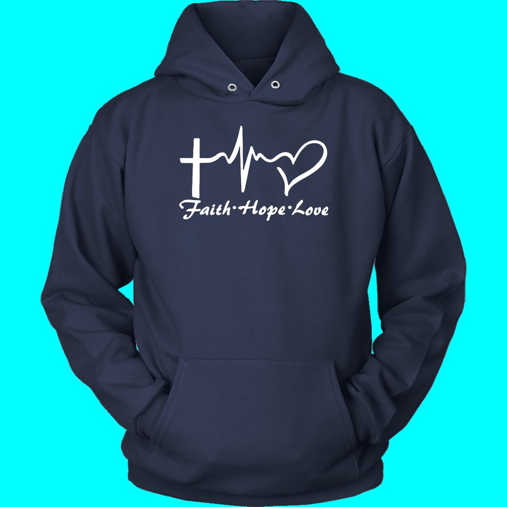 Faith, Hope, Love Hoodie