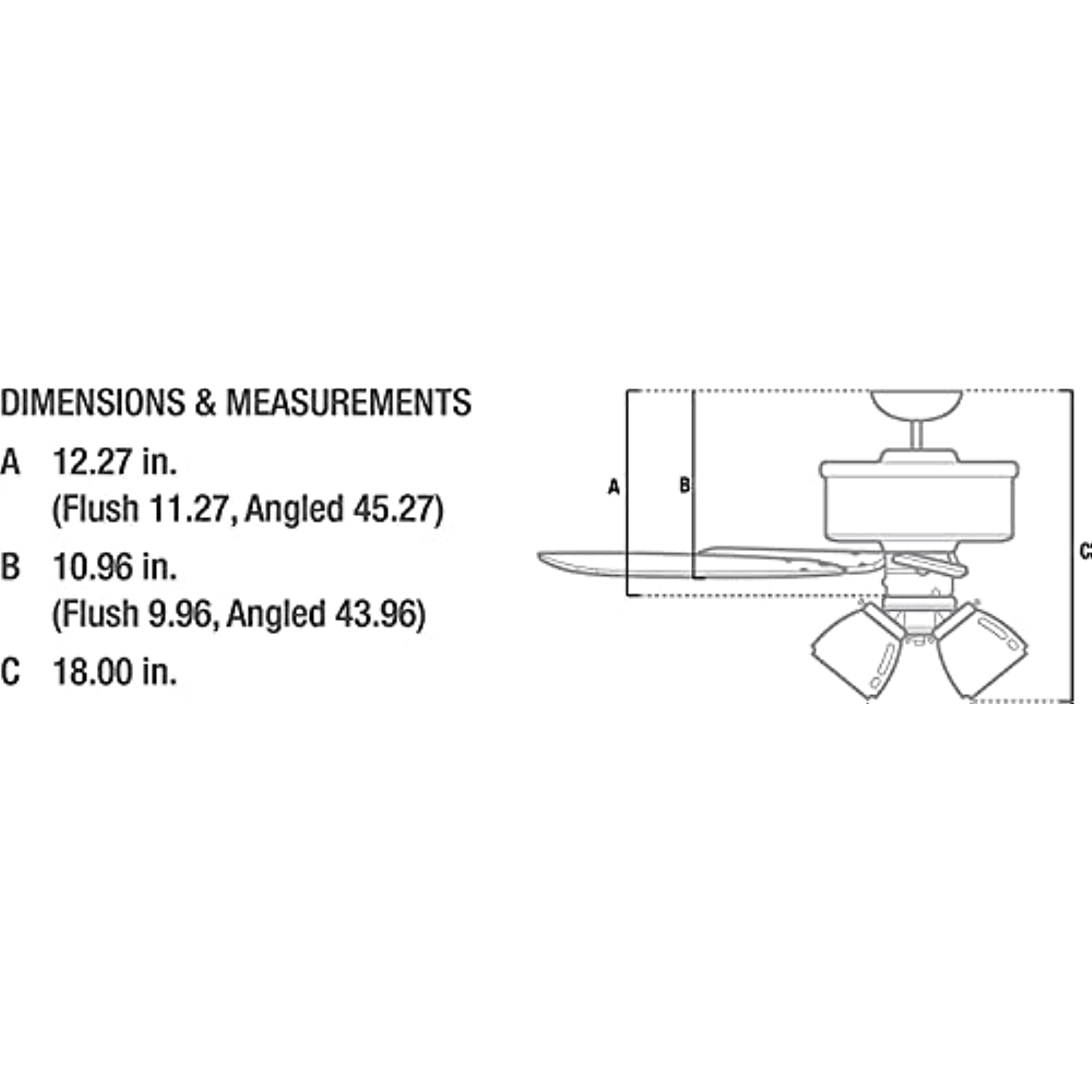 Hunter Fan Company 53063 Studio Series 52 Inch Ceiling Fan with LED Lights