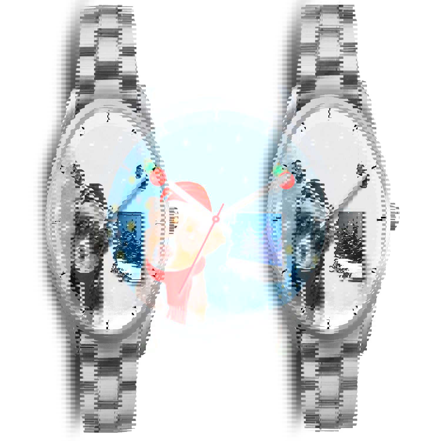 Miniature American Shepherd Arizona Christmas Special Wrist Watch