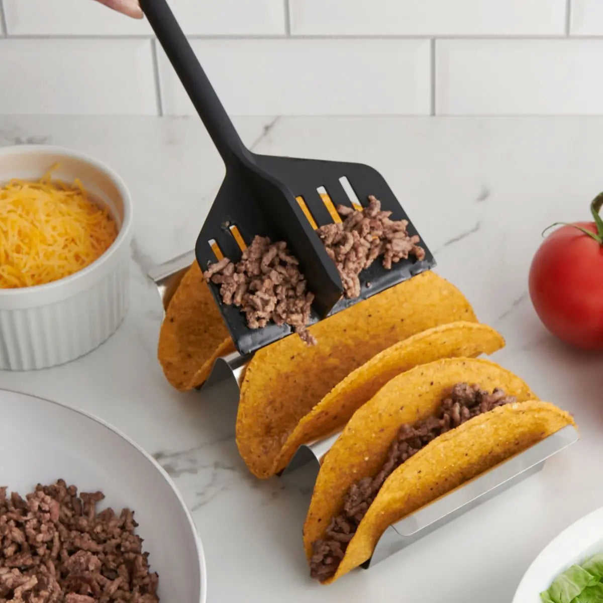 HIC Kitchen Taco Holder Stands, Set of 2