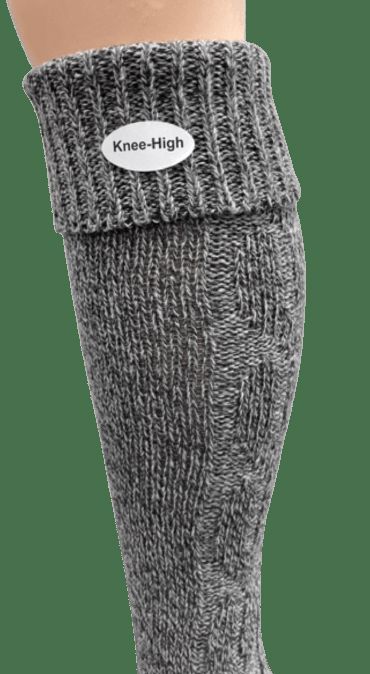 Women's Over-The-Knee Wool Blend Socks - Perfect for Outdoor Adventures