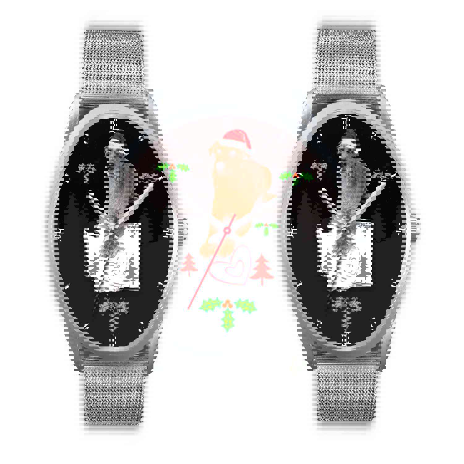 Irish Terrier Washington Christmas Special Wrist Watch