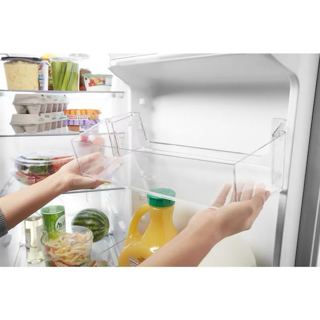 Whirlpool 24.6-cu ft Side-by-Side Refrigerator with Ice Maker and Water Dispenser