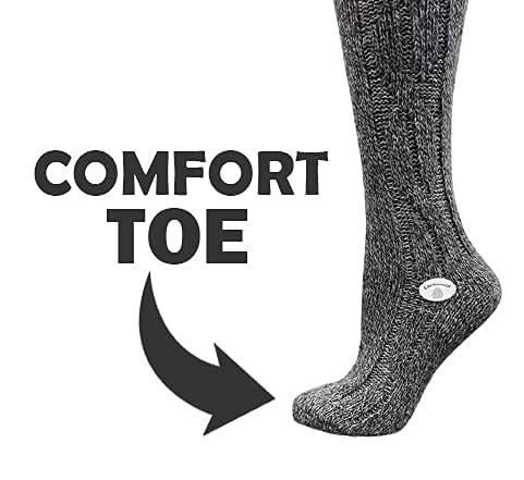 Women's Over-The-Knee Wool Blend Socks - Perfect for Outdoor Adventures