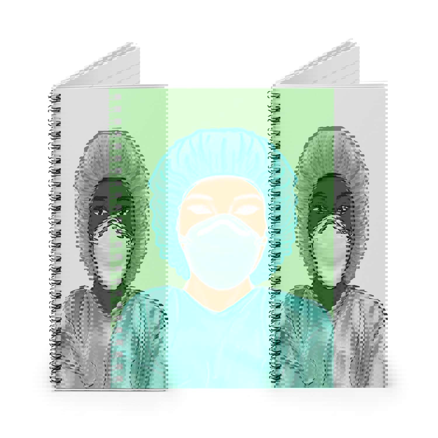 Healthcare Worker Spiral Notebook - Ruled Line