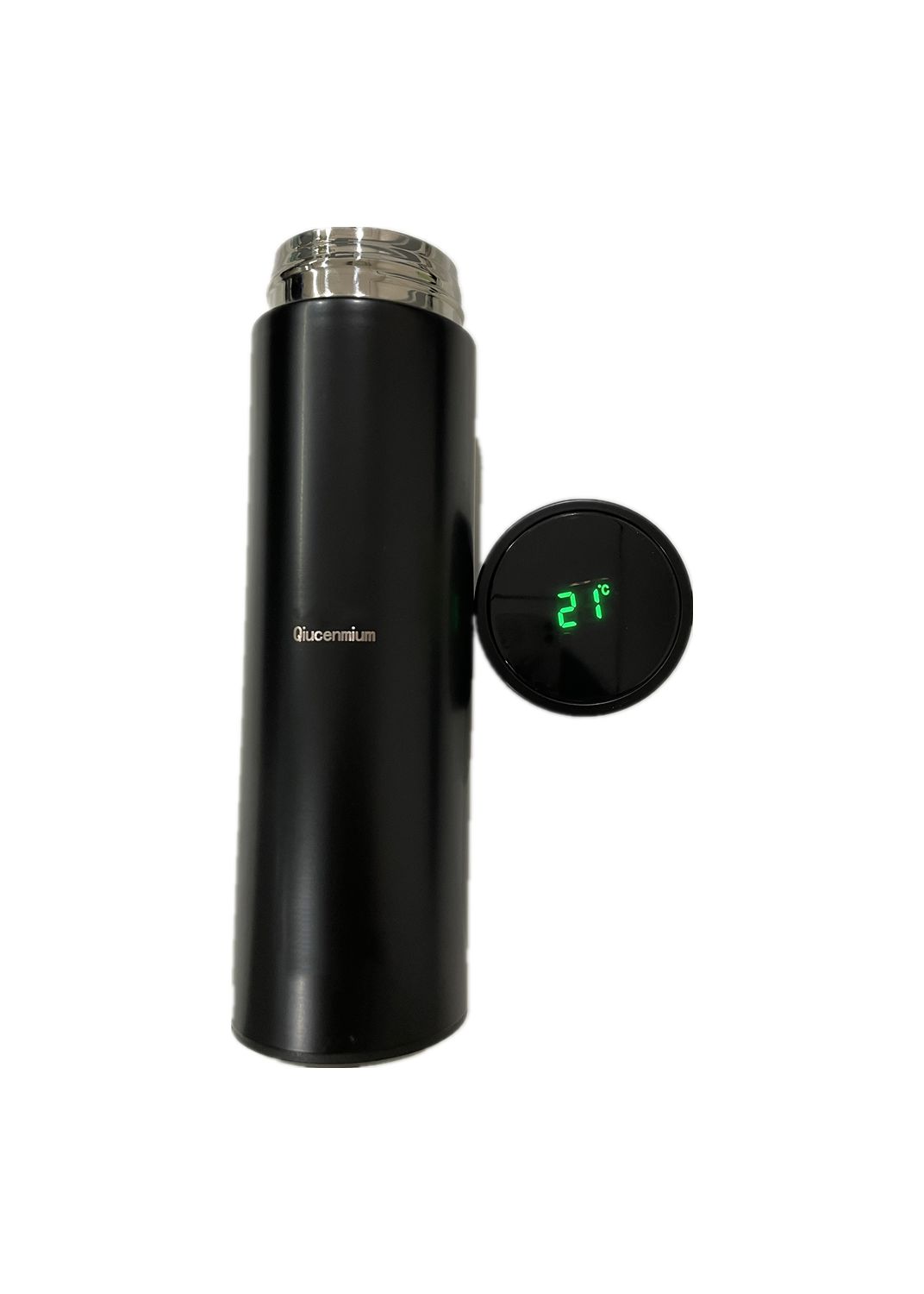 Qiucenmium Insulated Stainless Steel Travel Coffee Mug with Leak-Proof Lid