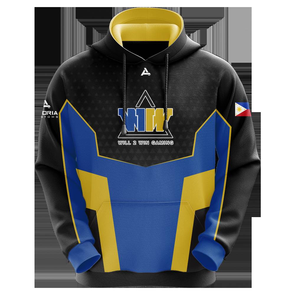 Will 2 Win Gaming Sublimated Hoodie