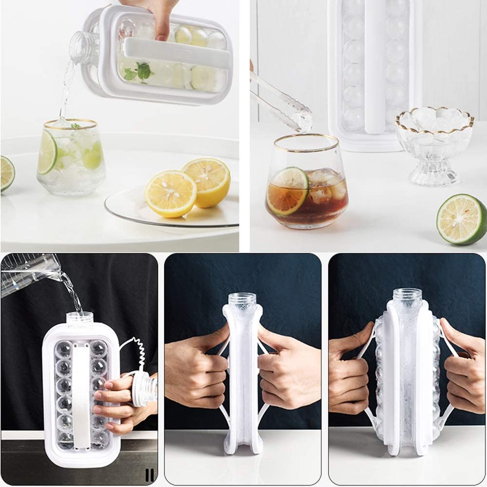 Round Ice Cube Maker - Fast and Easy Ice Ball Maker
