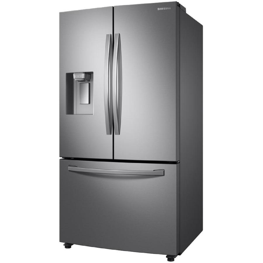 Samsung 28-cu ft French Door Refrigerator with Dual Ice Maker (Fingerprint-Resistant Stainless Steel) ENERGY STAR