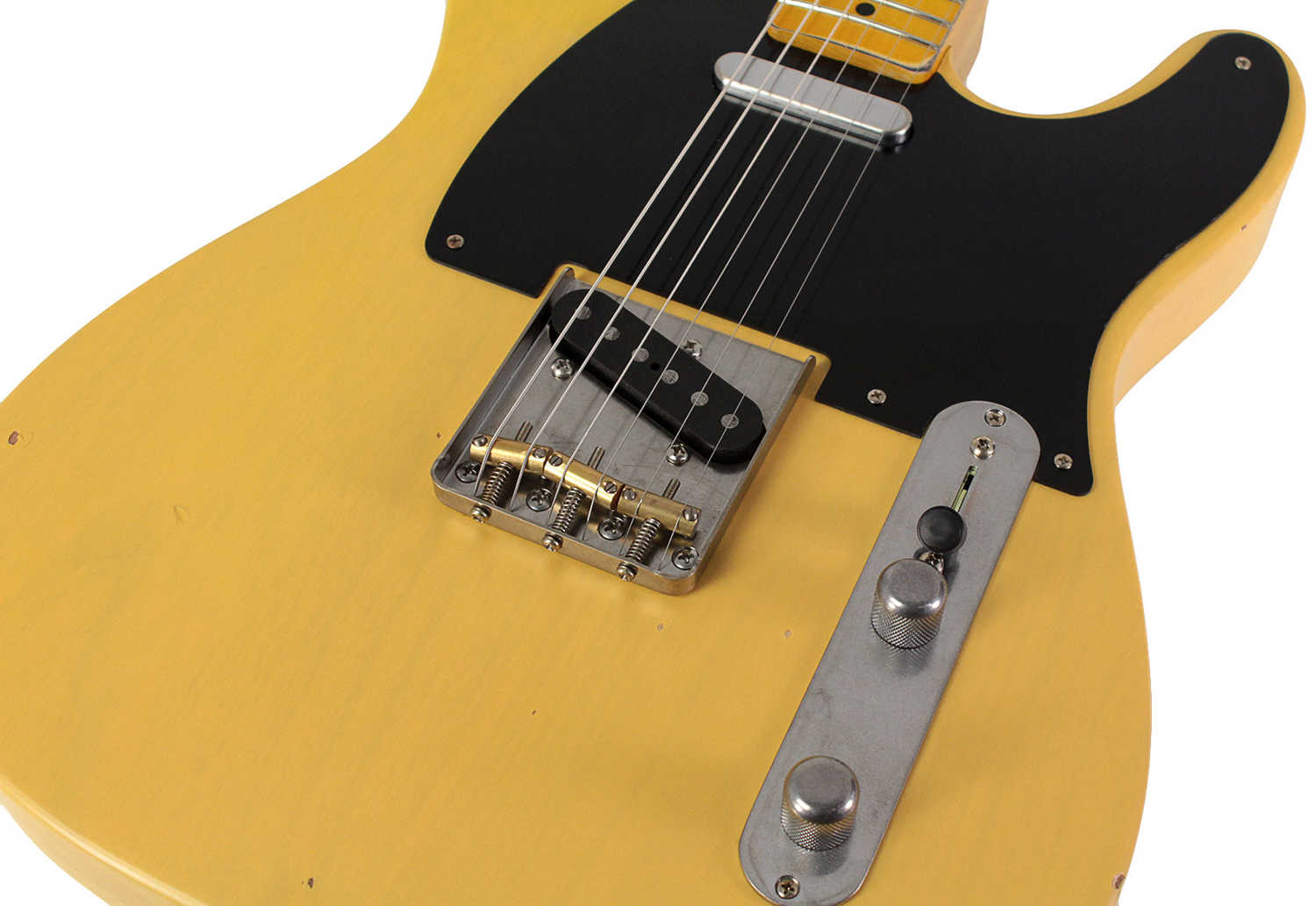 Nash T-52 Guitar, Cream, Light Aging - Vintage Tele Model with Modern Features
