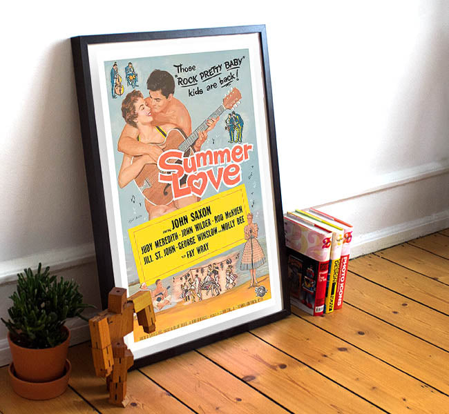 Summer Love - 11 x 17 Movie Poster (1958 Reprint, Comedy)