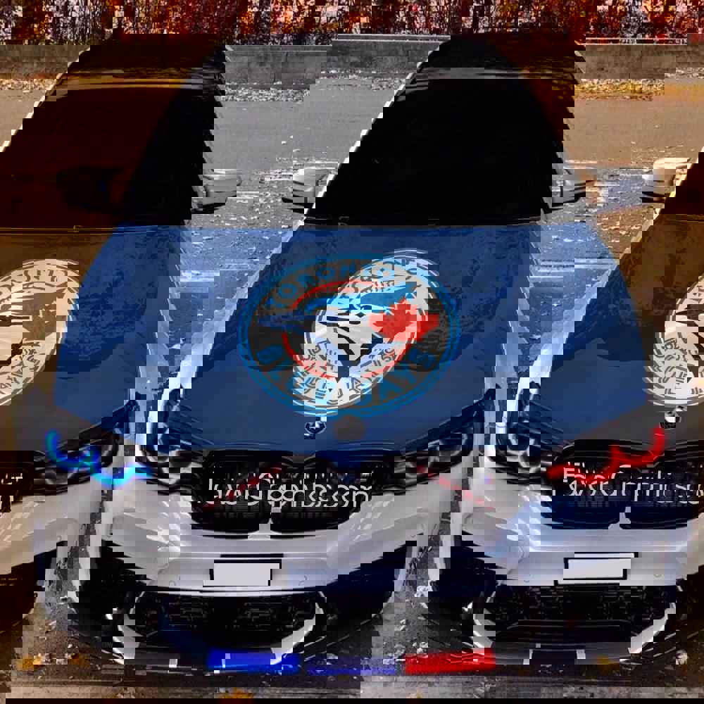 Toronto Blue Jays Itasha Car Vinyl Hood Wrap Decal Sticker