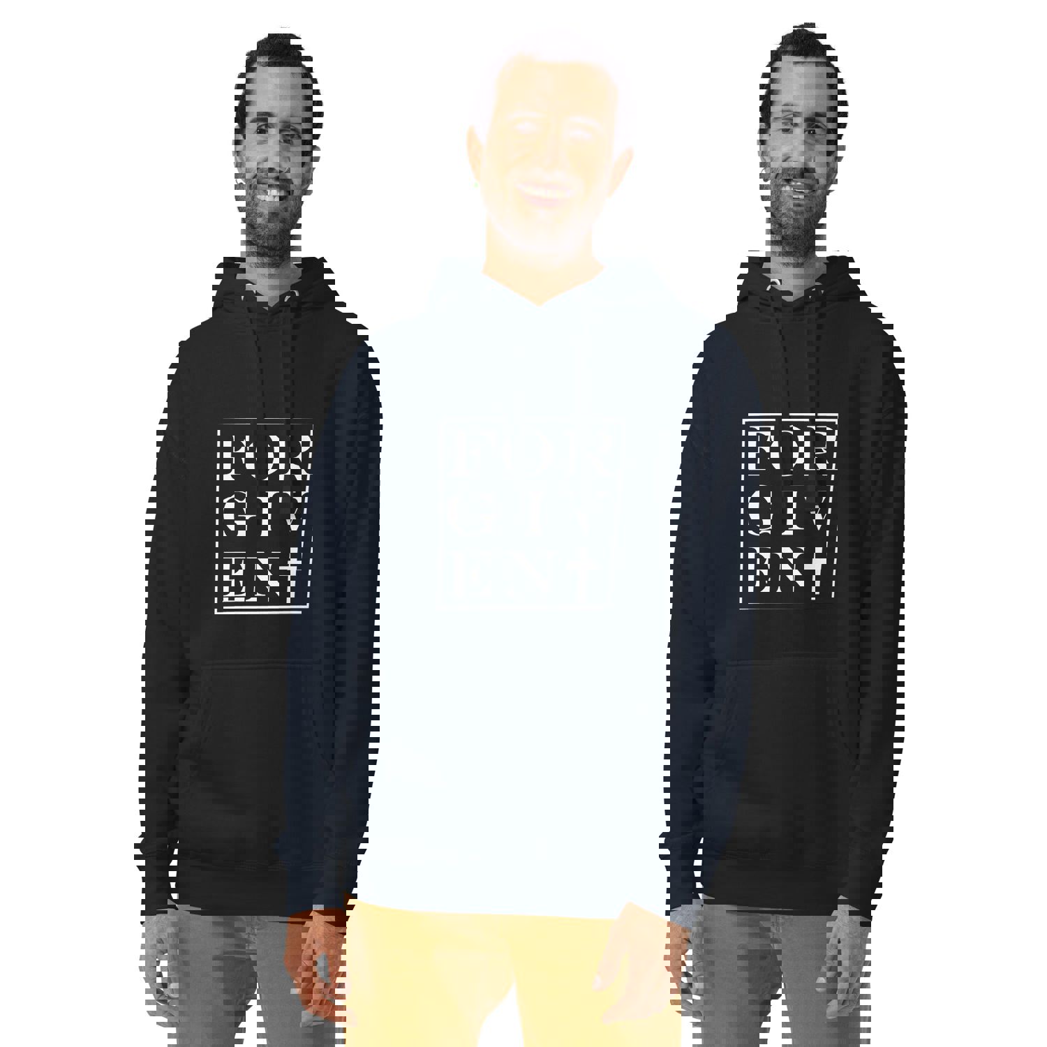 Forgiven Hoodie - Soft Cotton Streetwear with Cool Design