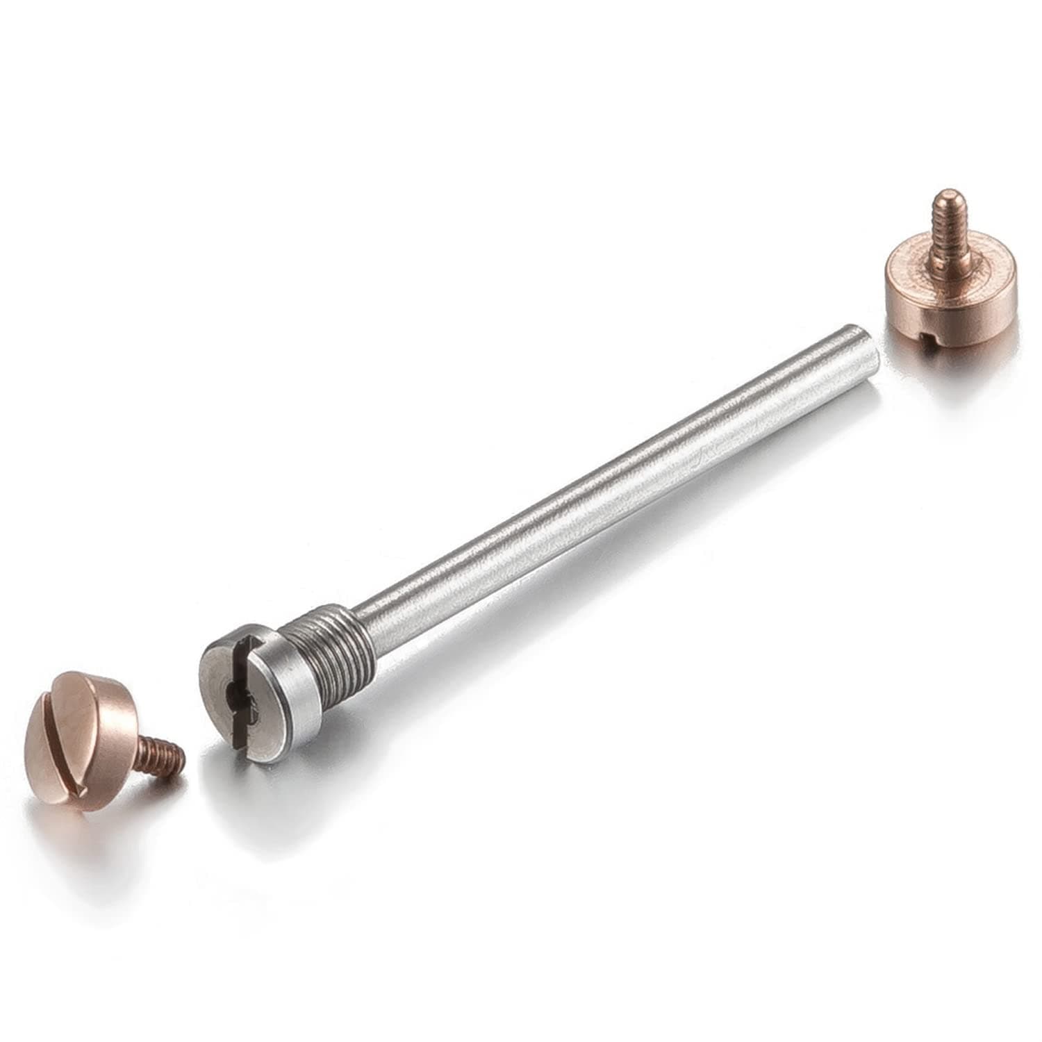 Stainless Steel Watch Screw Tube Bar for Ulysse Nardin UN Marine 353 41mm Strap