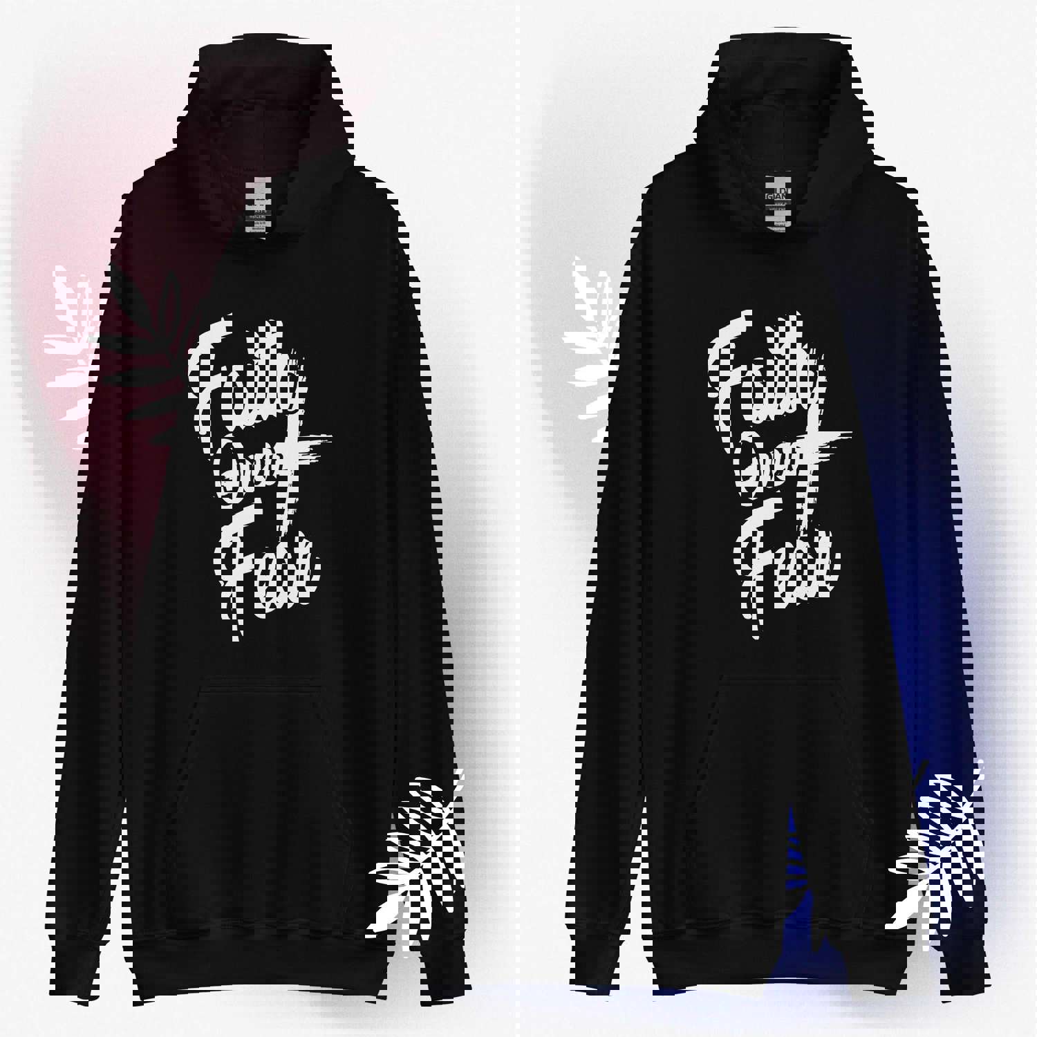 F&H Christian Faith Over Fear Hoodie - Soft, Stylish, and Cozy
