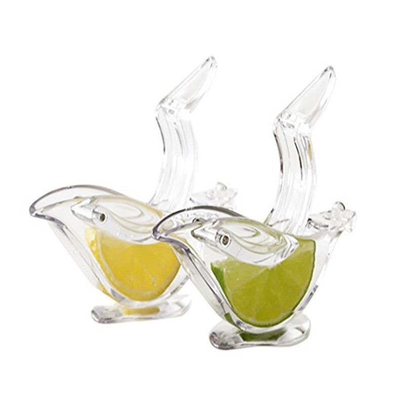 Bird Shape Acrylic Manual Lemon Juicer for Kitchen & Bar Use