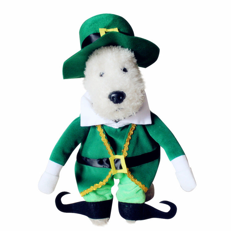 Halloween Dog Costumes - Pirate, Police, Doctor, Guitar, Funny Dress for Pets