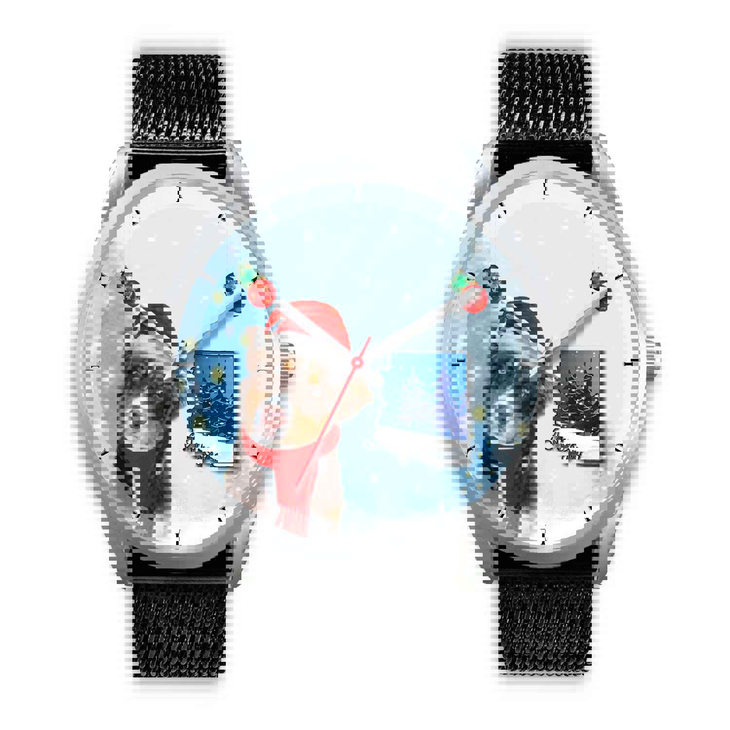 Miniature American Shepherd Arizona Christmas Special Wrist Watch