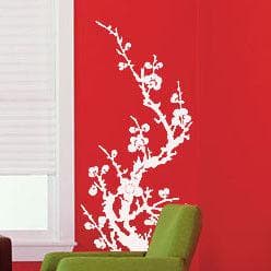 Japanese Asian Flower Vinyl Wall Decal Sticker #176