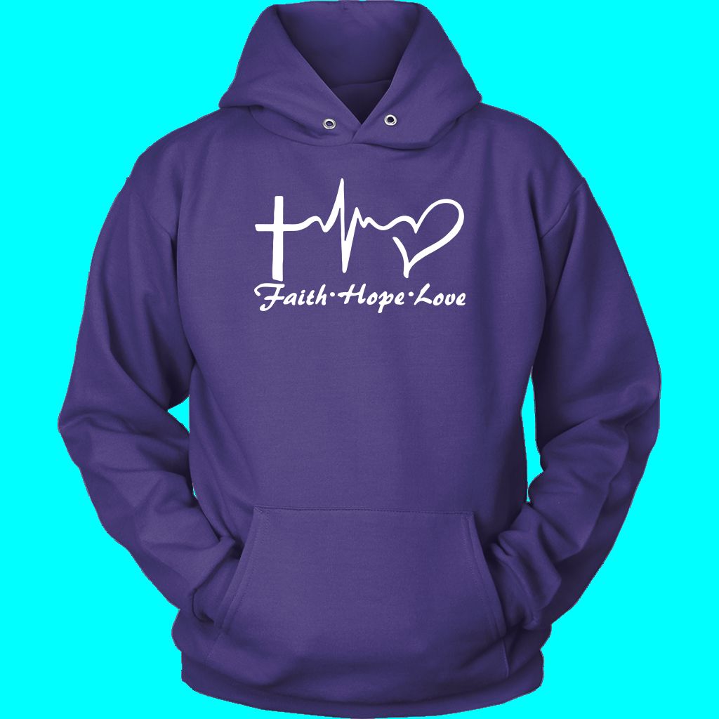 Faith, Hope, Love Hoodie
