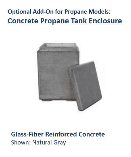 The Outdoor Plus Del Mar Concrete Fire Pit