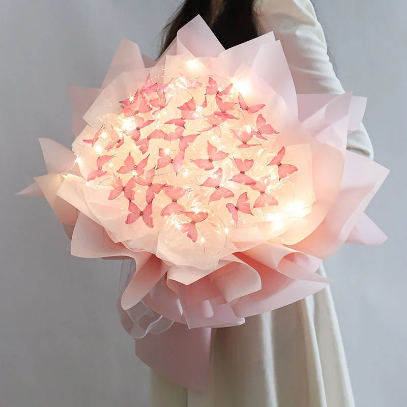 DIY Butterfly Bouquets - Creative Bouquet Gift for Girlfriend