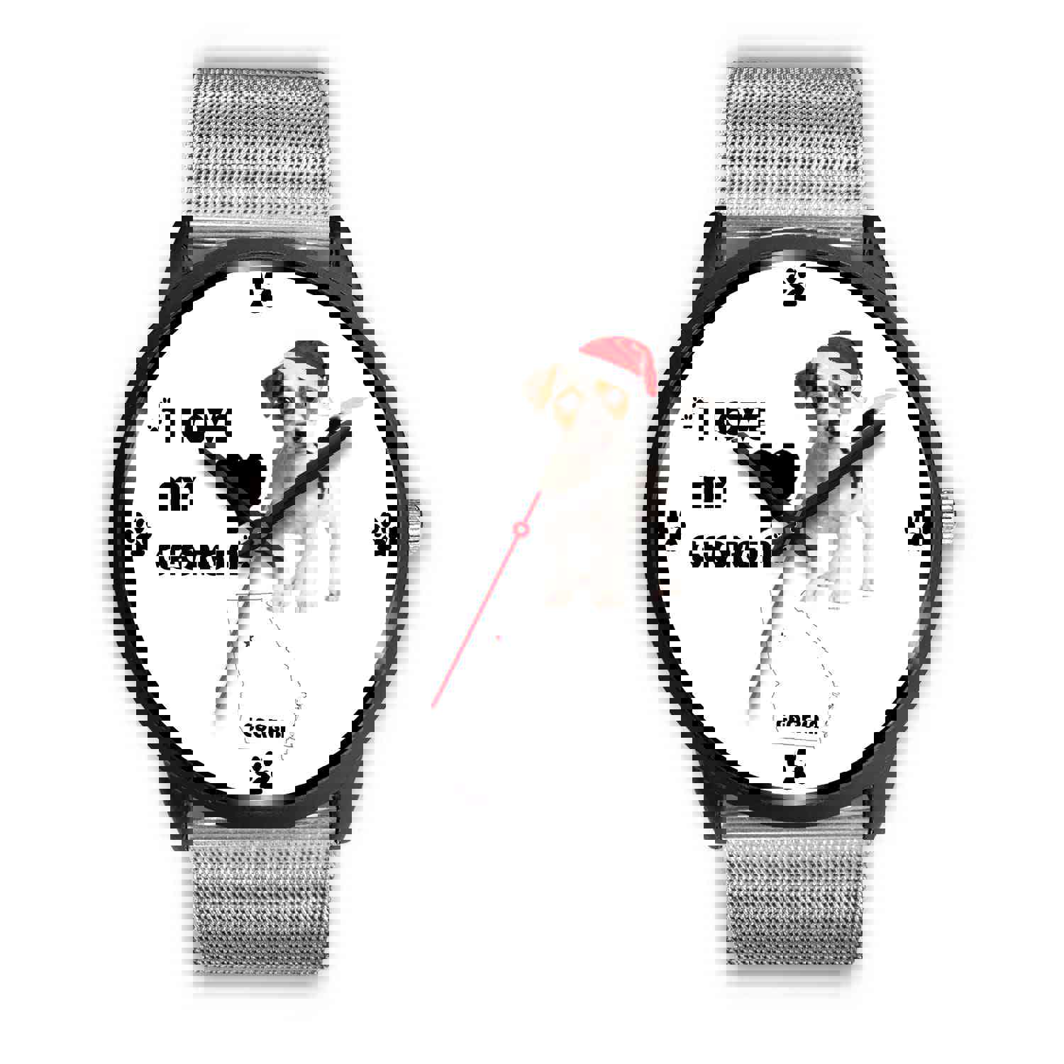 Amazing Jack Russell Terrier Georgia Christmas Special Wrist Watch