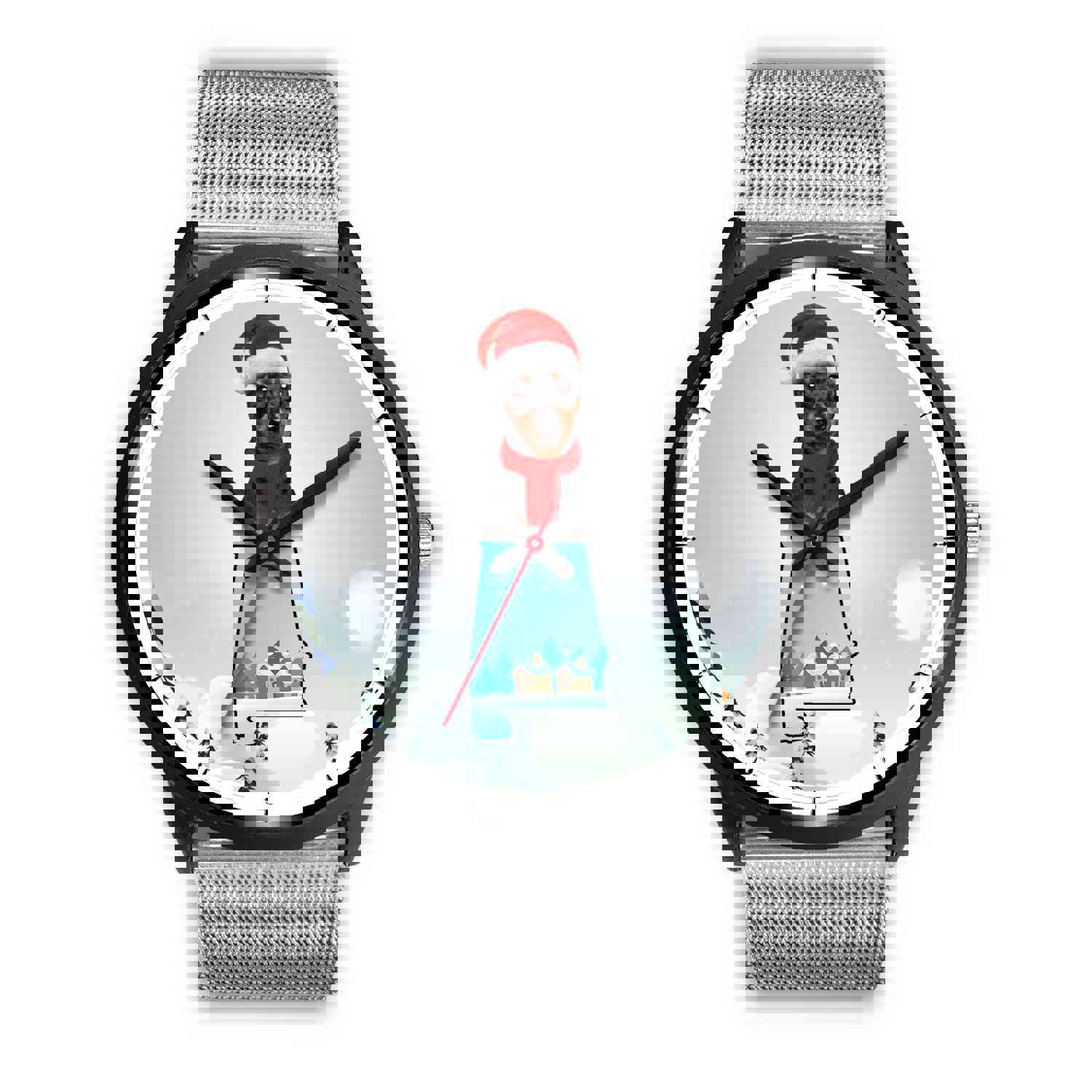 Miniature Pinscher Alabama Christmas Special Wrist Watch