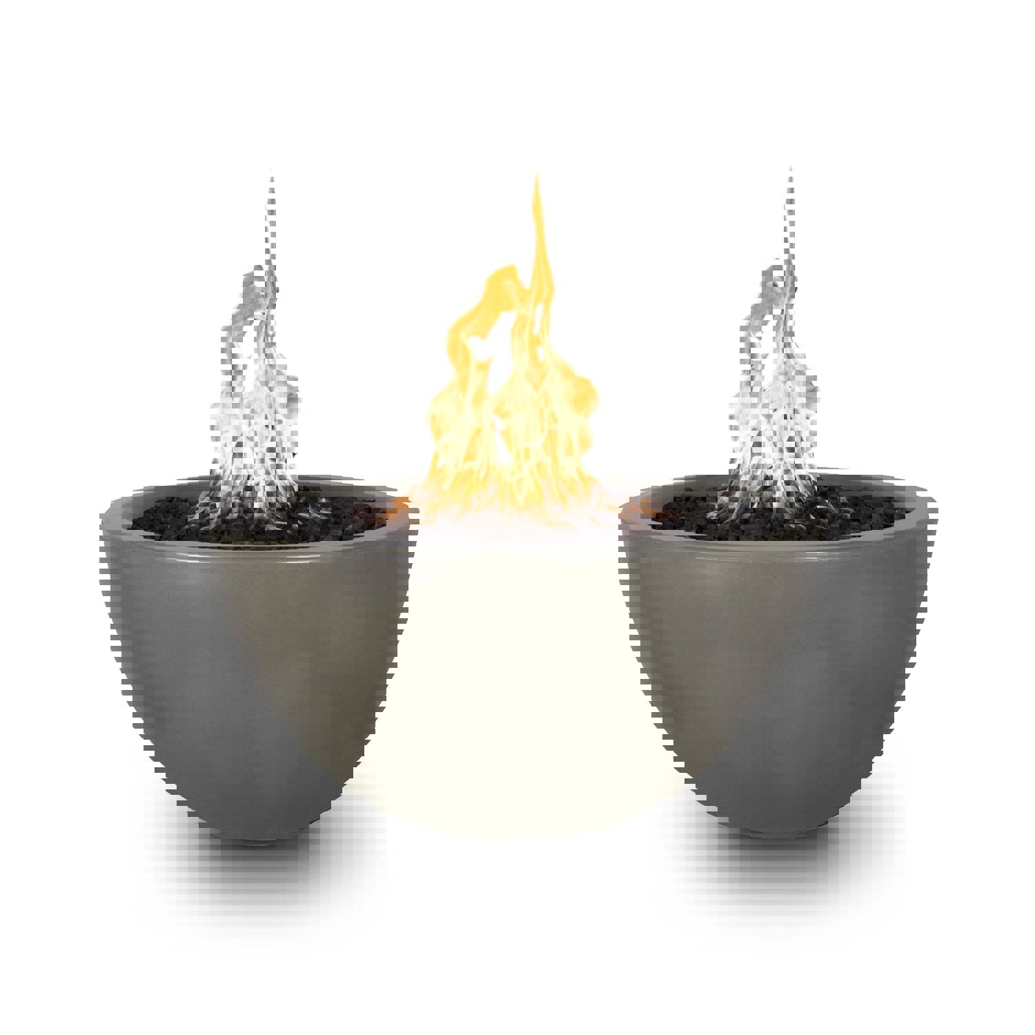 The Outdoor Plus 30 Luna Concrete Gas Fire Pit