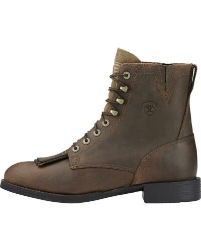 Ariat Women's Heritage Lacer II Western Cowboy Boot - Brown, Size 7 C Wide