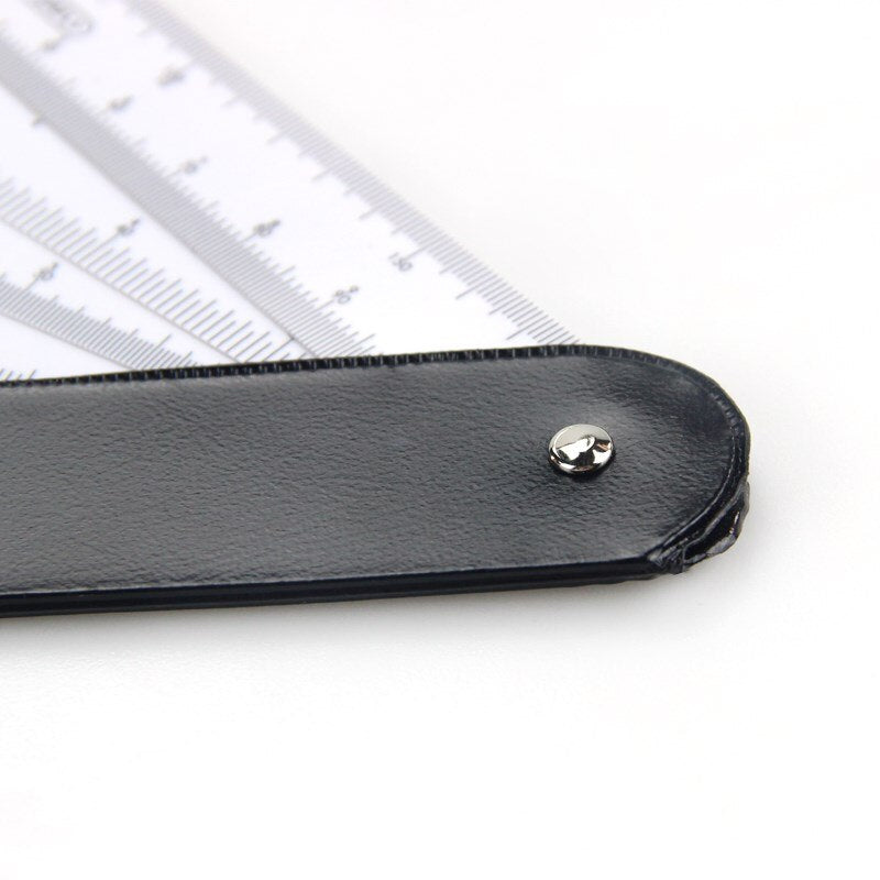 Multi-function Fan-shaped Scale Folding Fan Drawing Ruler for Architectural and Clothing Design