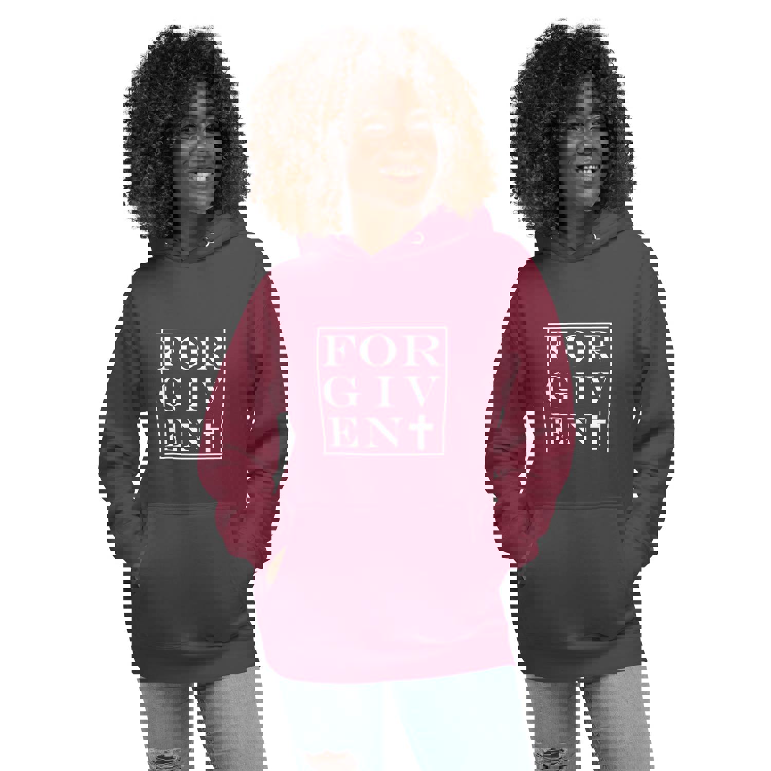 Forgiven Hoodie - Soft Cotton Streetwear with Cool Design