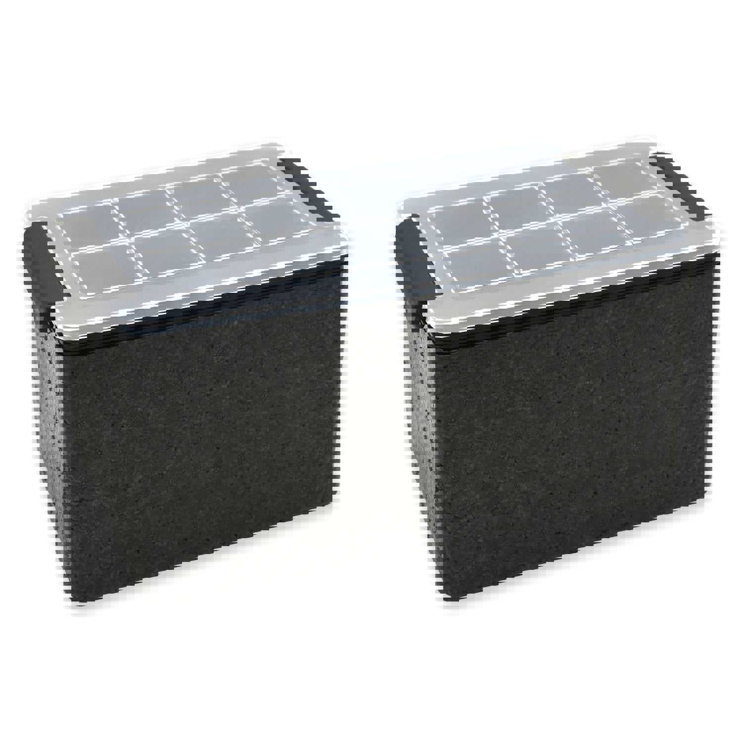 ClearCube Ice Maker by The Whiskey Ball - Directional Freezing System for Jumbo Ice Cubes