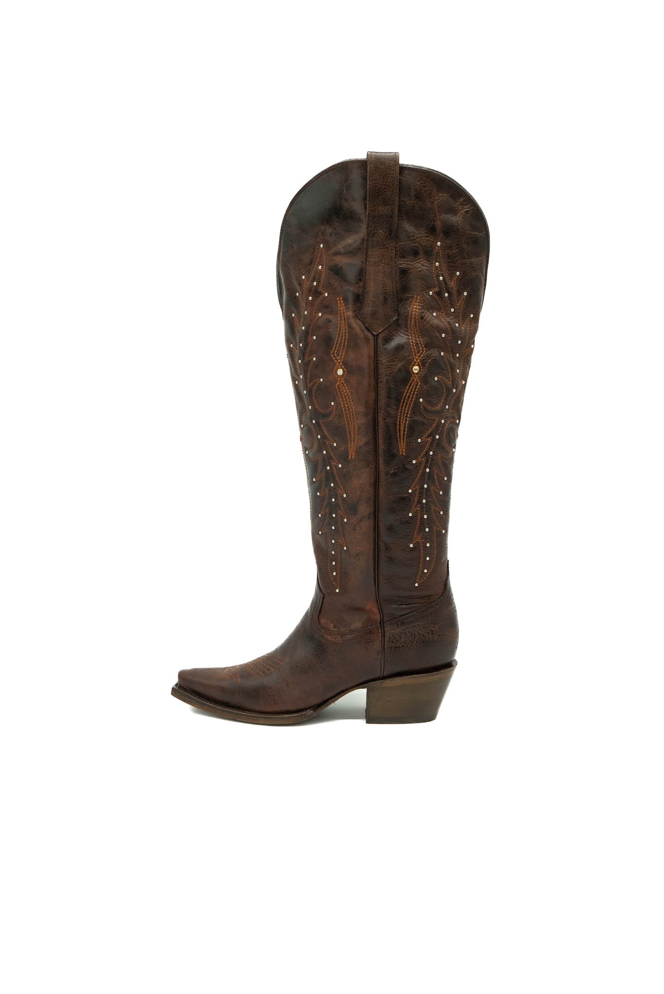 Paulina Tall Wide Calf Friendly Cowgirl Boot