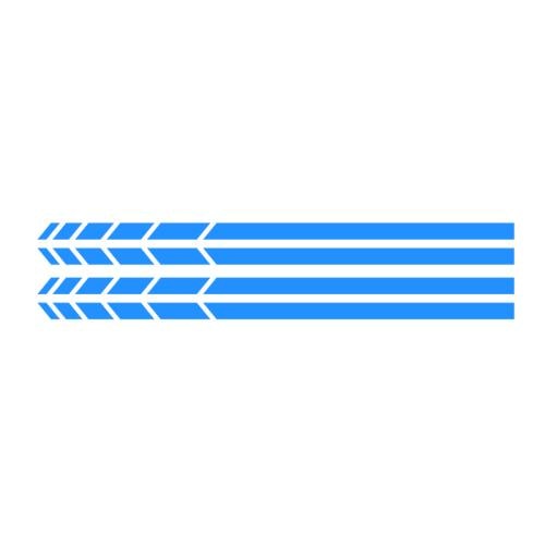 HotMeiNi Car Sticker 2sets4pcs Rearview Mirror Side Decal Stripe Vinyl Truck Vehicle Body Accessories